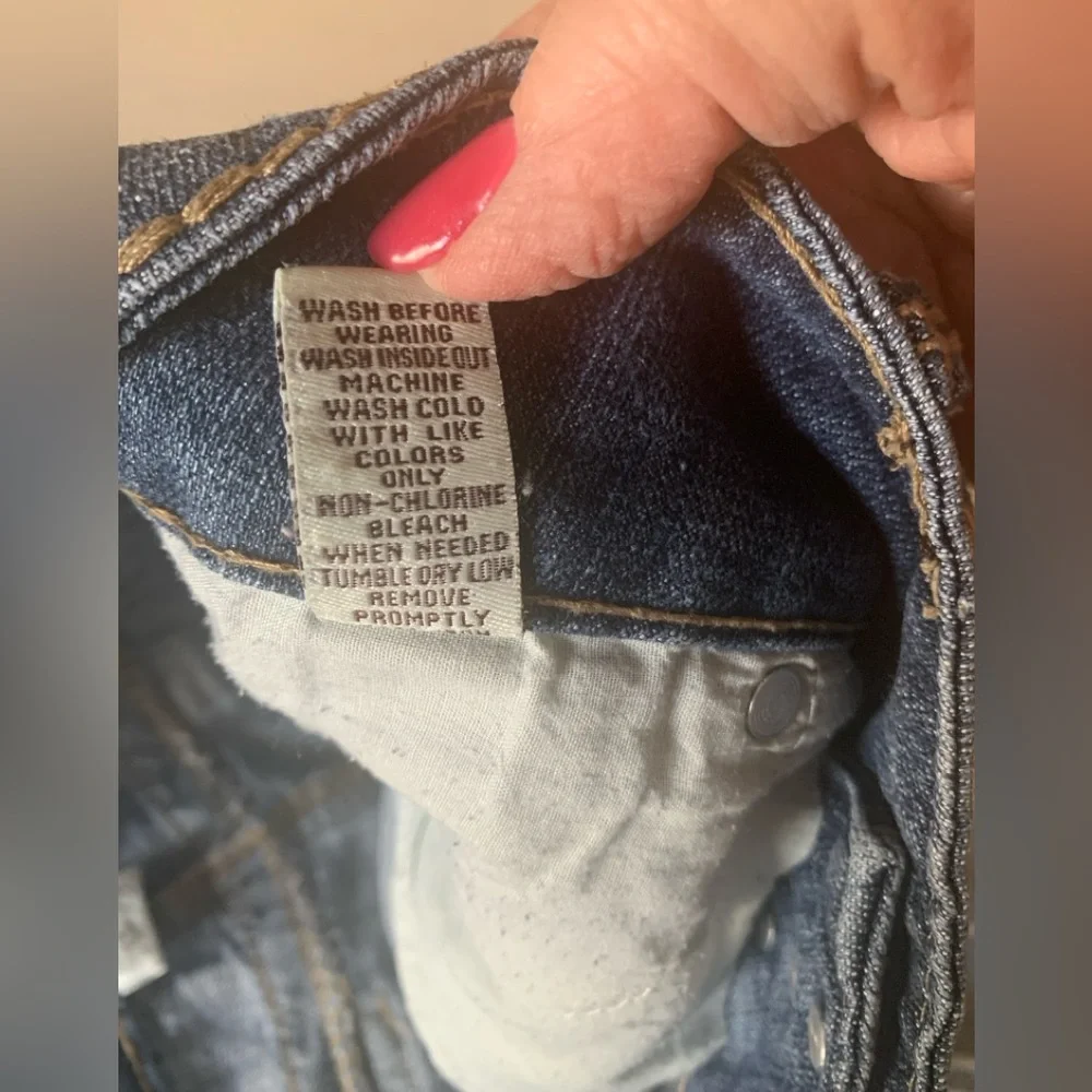 1st Kiss Embellished Raw Hem Jean Shorts